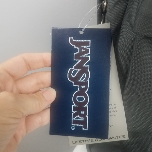 NWT JanSport Superbreak Forge Grey Backpack - Picture 2 of 8